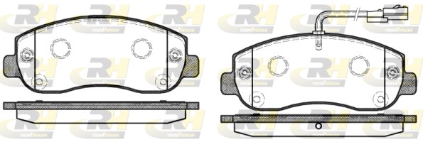 ROAD HOUSE ROA 2144901 Fékbetét készlet, tárcsafék