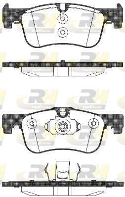 ROAD HOUSE RH 21478.10 Fékbetét készlet, tárcsafék