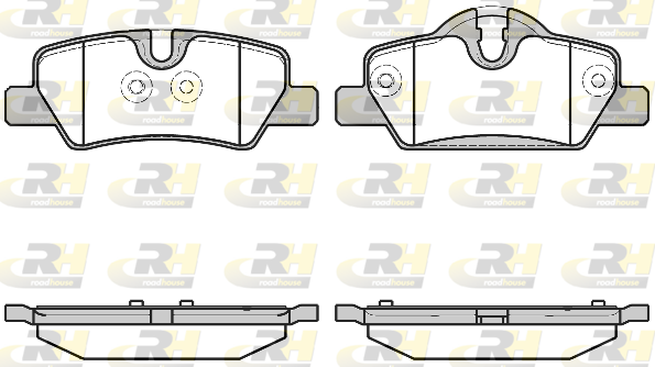 ROAD HOUSE RH 21600.00 Fékbetét készlet, tárcsafék