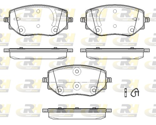 ROAD HOUSE ROA 2188700 FÉKBETÉT 1020202
