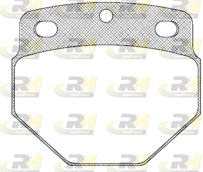 ROAD HOUSE RH 2327.00 Fékbetét készlet, tárcsafék