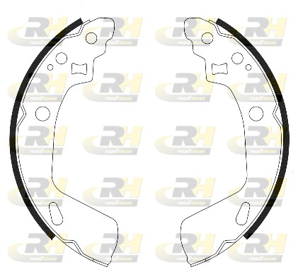 ROAD HOUSE ROA 424700 Fékpofakészlet kézifékhez, rögzítőfékhez, dobfékhez