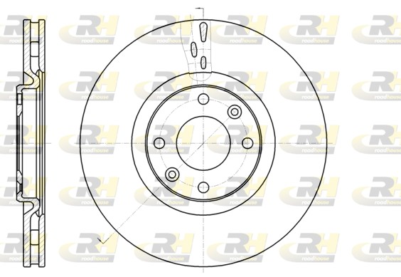 ROAD HOUSE RH 61059.10 Féktárcsa