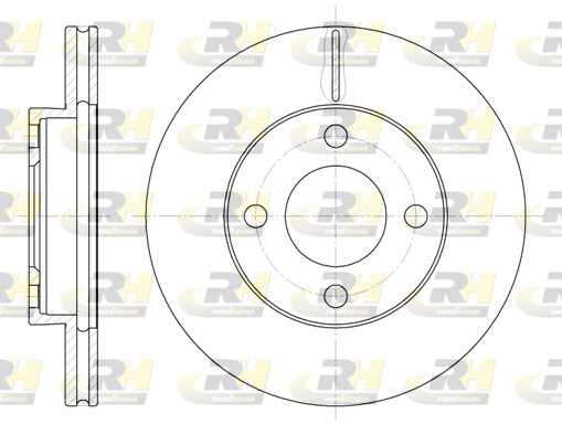 ROAD HOUSE ROA 618510 Féktárcsa