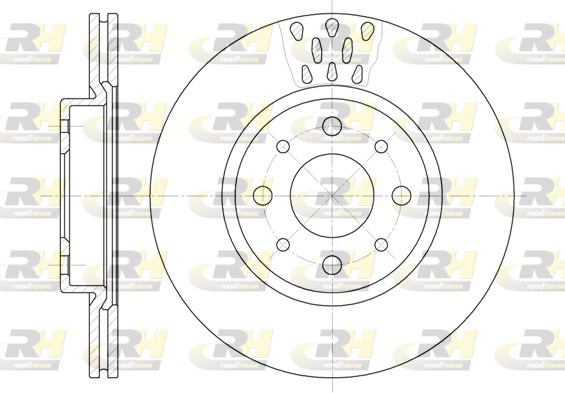 ROAD HOUSE ROA 618910 Féktárcsa