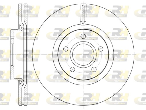 ROAD HOUSE ROA 671110 Féktárcsa