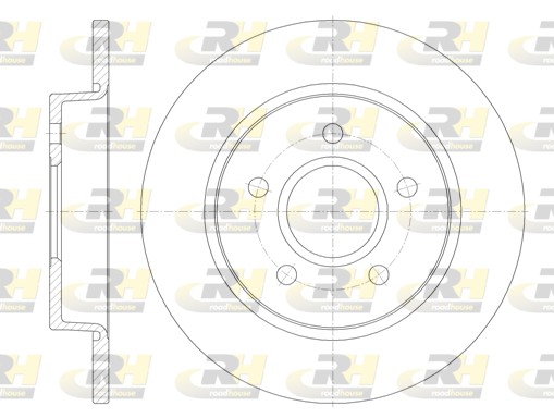 ROAD HOUSE ROA 684600 Féktárcsa