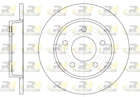 ROAD HOUSE ROA 690600 Féktárcsa