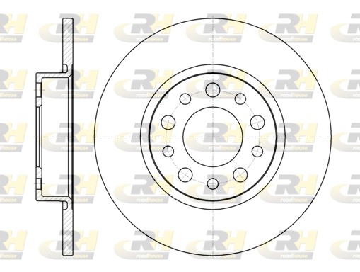 ROAD HOUSE ROA 696700 Féktárcsa