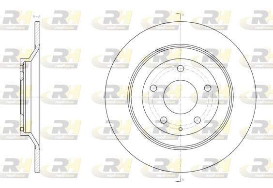 ROAD HOUSE ROA 6151800 Féktárcsa
