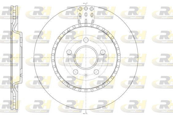 ROAD HOUSE ROA 6149210 Féktárcsa