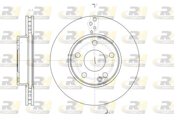 ROAD HOUSE ROA 6152110 Féktárcsa