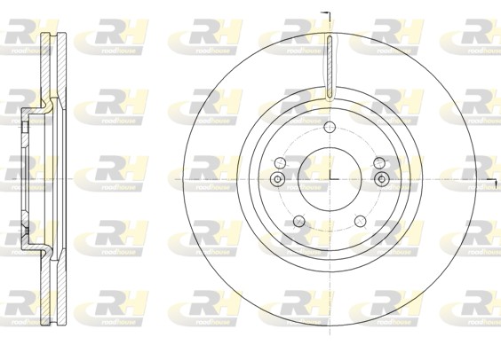 ROAD HOUSE ROA 6151410 Féktárcsa