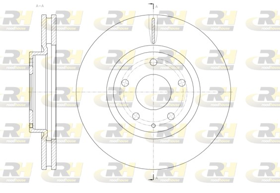 ROAD HOUSE ROA 6152010 Féktárcsa