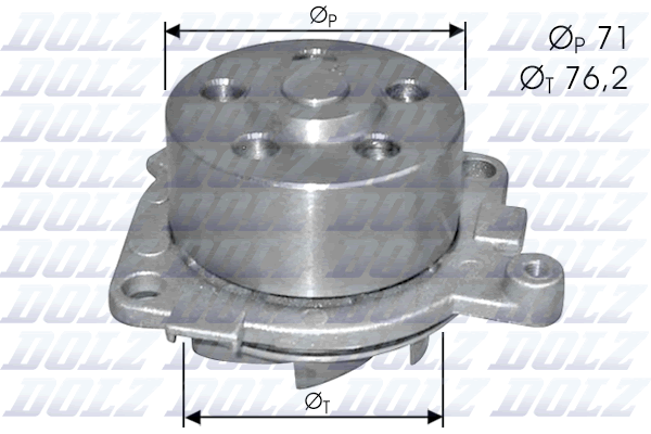 DOLZ 305 783 S210 - Vízpumpa