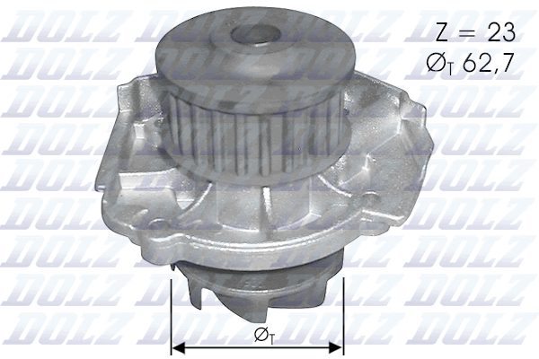 DOLZ 319 350 S319 - Vízpumpa