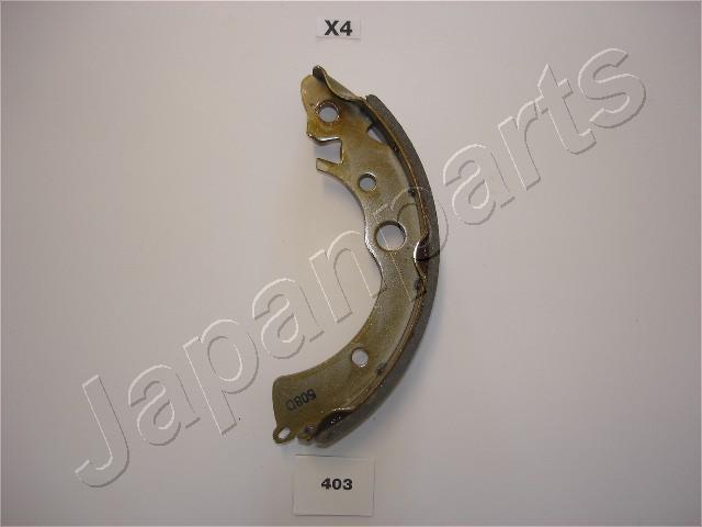 JAPANPARTS 32836 GF-403AF - Fékpofakészlet kézifékhez, rögzítőfékhez, dobfékhez