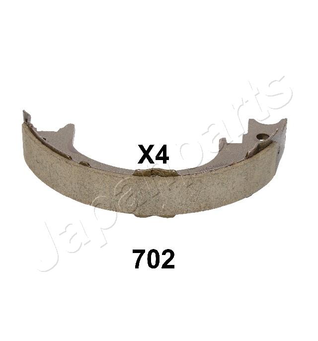 JAPANPARTS GF-702AF Fékpofakészlet kézifékhez, rögzítőfékhez, dobfékhe