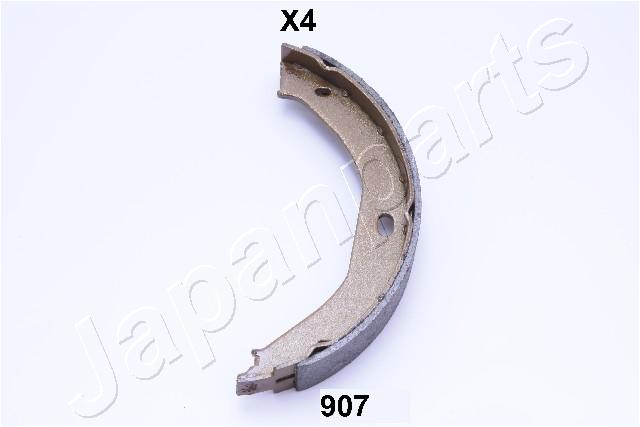 JAPANPARTS 79690 GF-907AF - Fékpofakészlet kézifékhez, rögzítőfékhez, dobfékhez