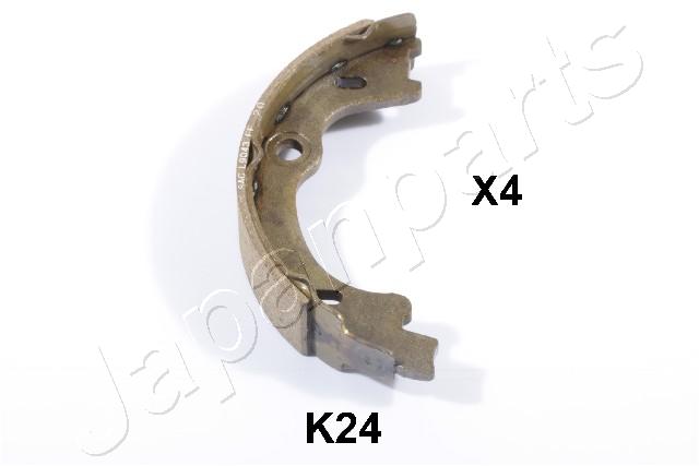 JAPANPARTS 387981 GF-K24AF - Fékpofakészlet kézifékhez, rögzítőfékhez, dobfékhez