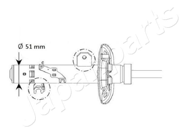 JPA MM-01131 lengéscsillapító