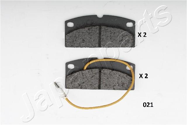 JAPANPARTS PA-021AF Fékbetét készlet, tárcsafék