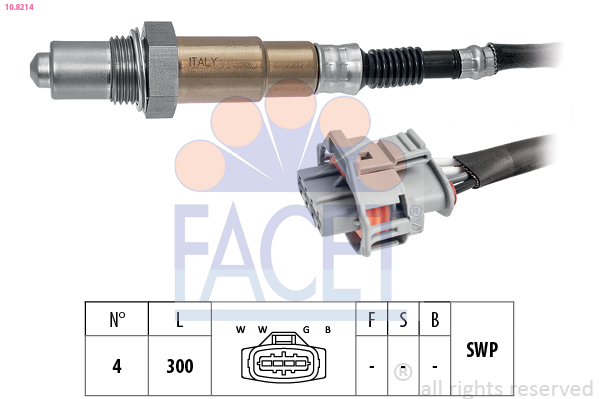 FACET 10.8214 10.8214 SONDA LAMBDA - FACET