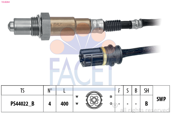 FACET 10.8284 10.8284 SONDA LAMBDA FACET