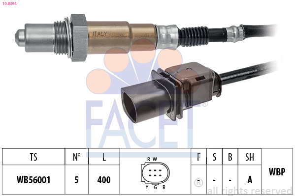FACET FAC10.8394 Lambdaszonda, érzékelő, jeladó