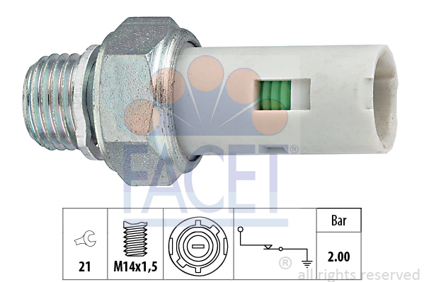 FACET 7.0084 Olajnyomás kapcsoló, érzékelő, jeladó