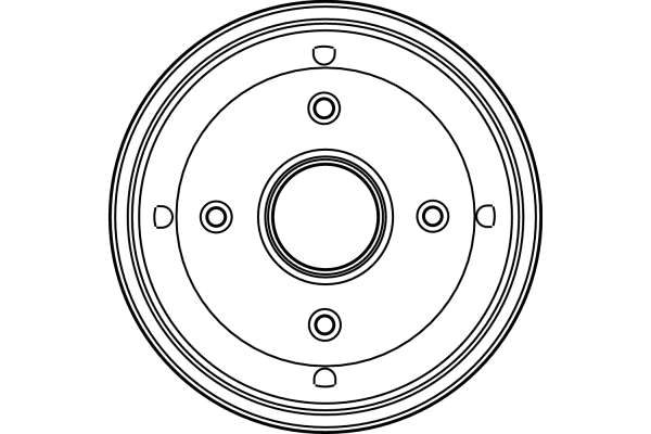 TRW LUCDB4124 fékdob