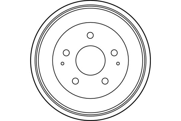 TRW TRWDB4252 Fékdob