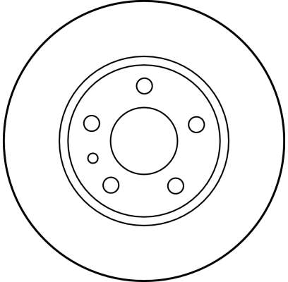 TRW 229 695 DF1739 - Féktárcsa (Ár 2db-ra) 1db rendelése=2db