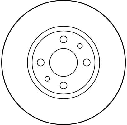 TRW 1001527768 DF1790 - Hátsó féktárcsa