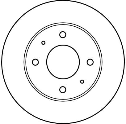 TRW TRWDF4081 Féktárcsa