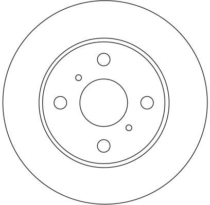 TRW TRWDF4112 Féktárcsa