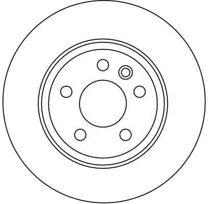 TRW 1001529703 DF4208 - Hátsó féktárcsa