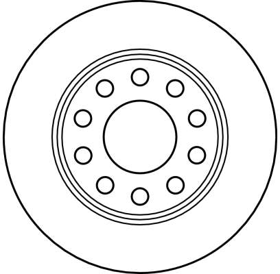 TRW TRWDF4211 Féktárcsa