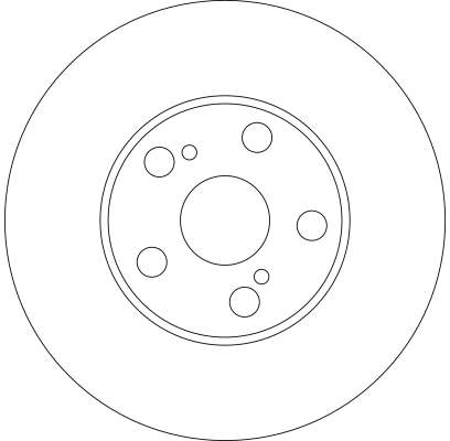 TRW TRWDF4416 Féktárcsa