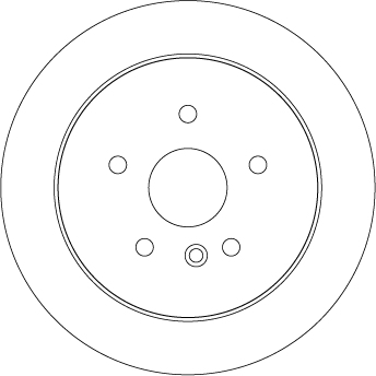 TRW LUCDF4561 féktárcsa