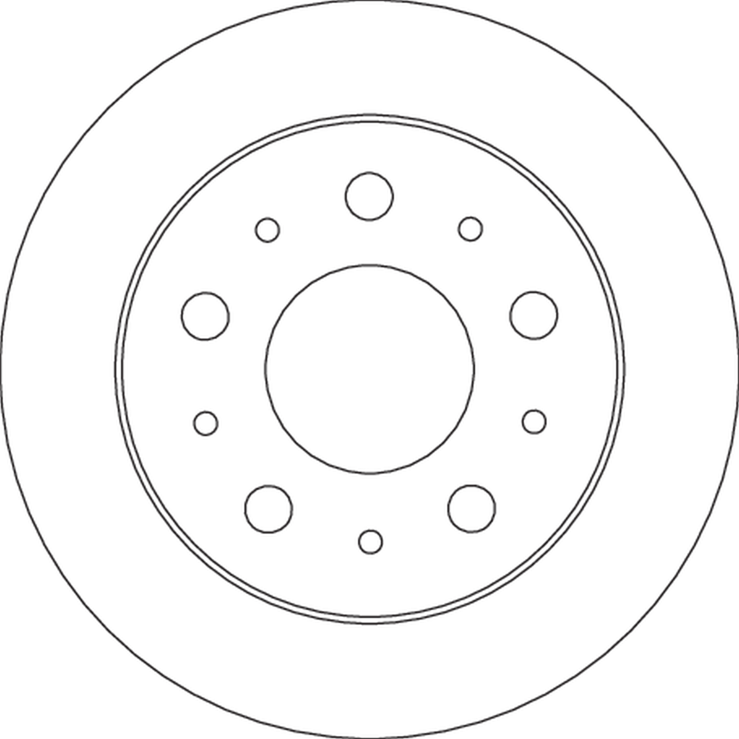 TRW 229 974 DF4752 - Féktárcsa (Ár 2db-ra) 1db rendelése=2db