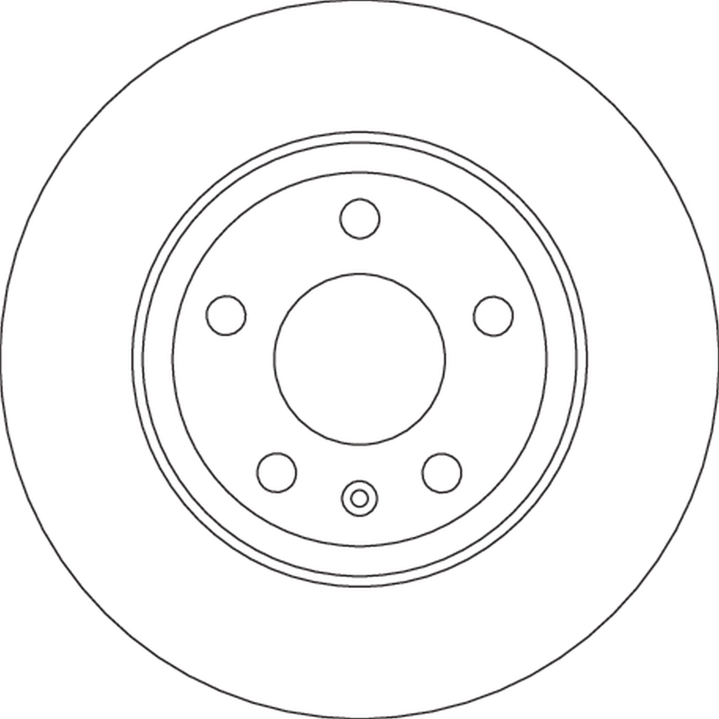 TRW LUCDF4756 féktárcsa