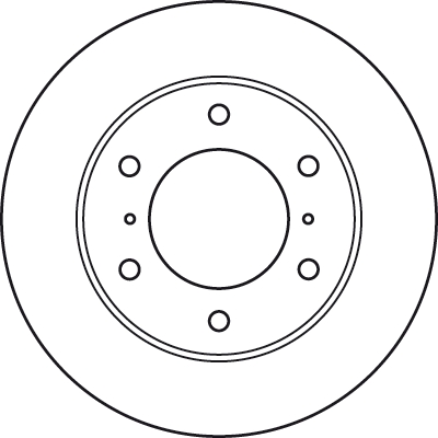 TRW TRWDF4870 Féktárcsa