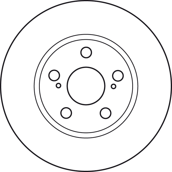 TRW TRWDF4906 Féktárcsa