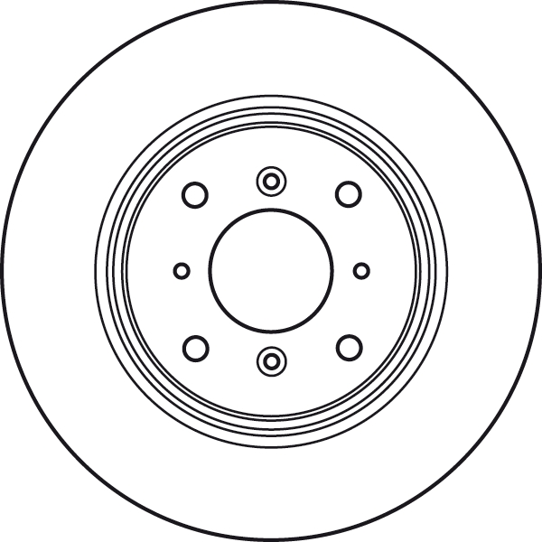 TRW LUCDF4908 féktárcsa