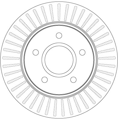 TRW DF6253S TRW féktárcsa