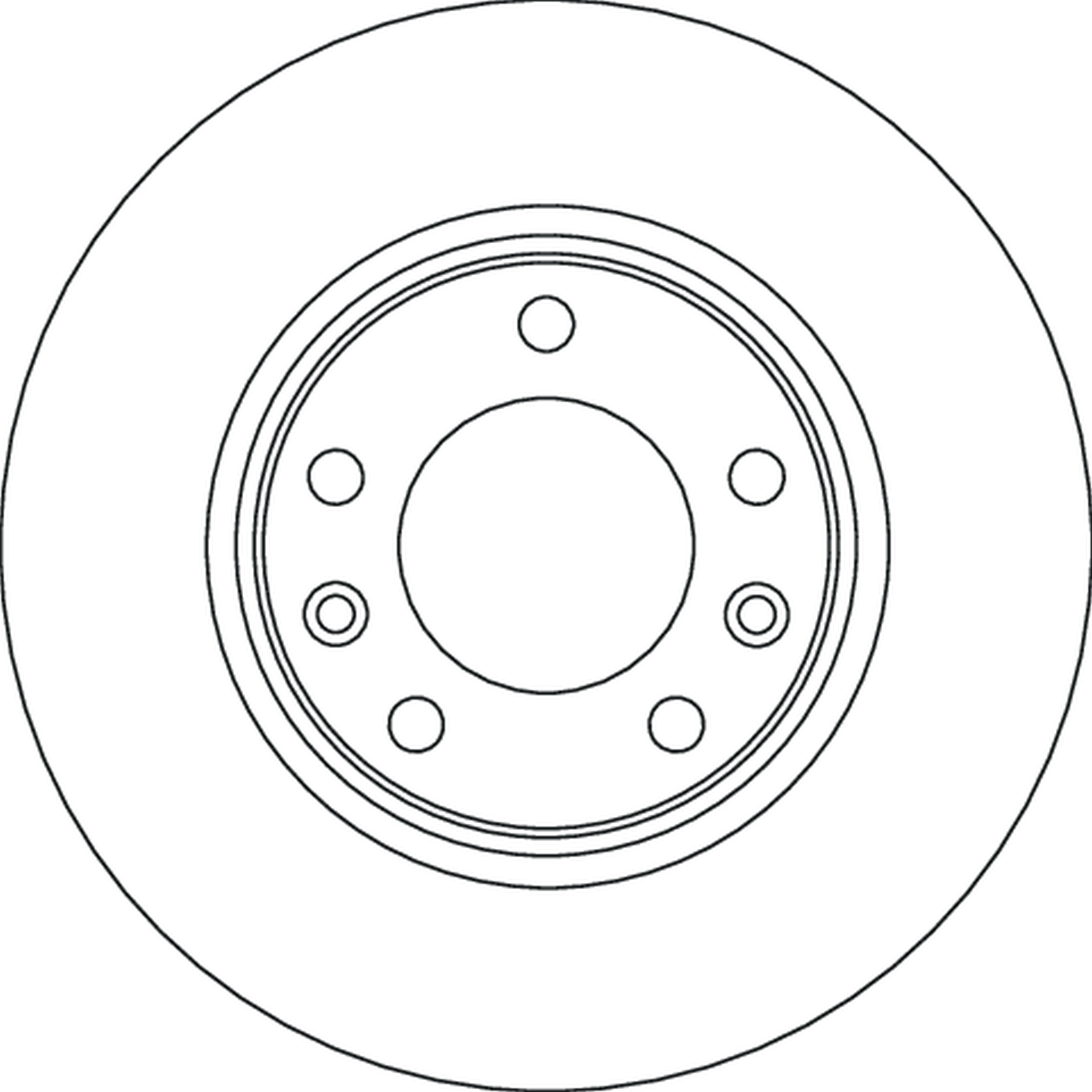 TRW DF6780 TARCZA HAM. OPEL T. ASTRA/COMBO/GRANDLAND 1,2-1,6