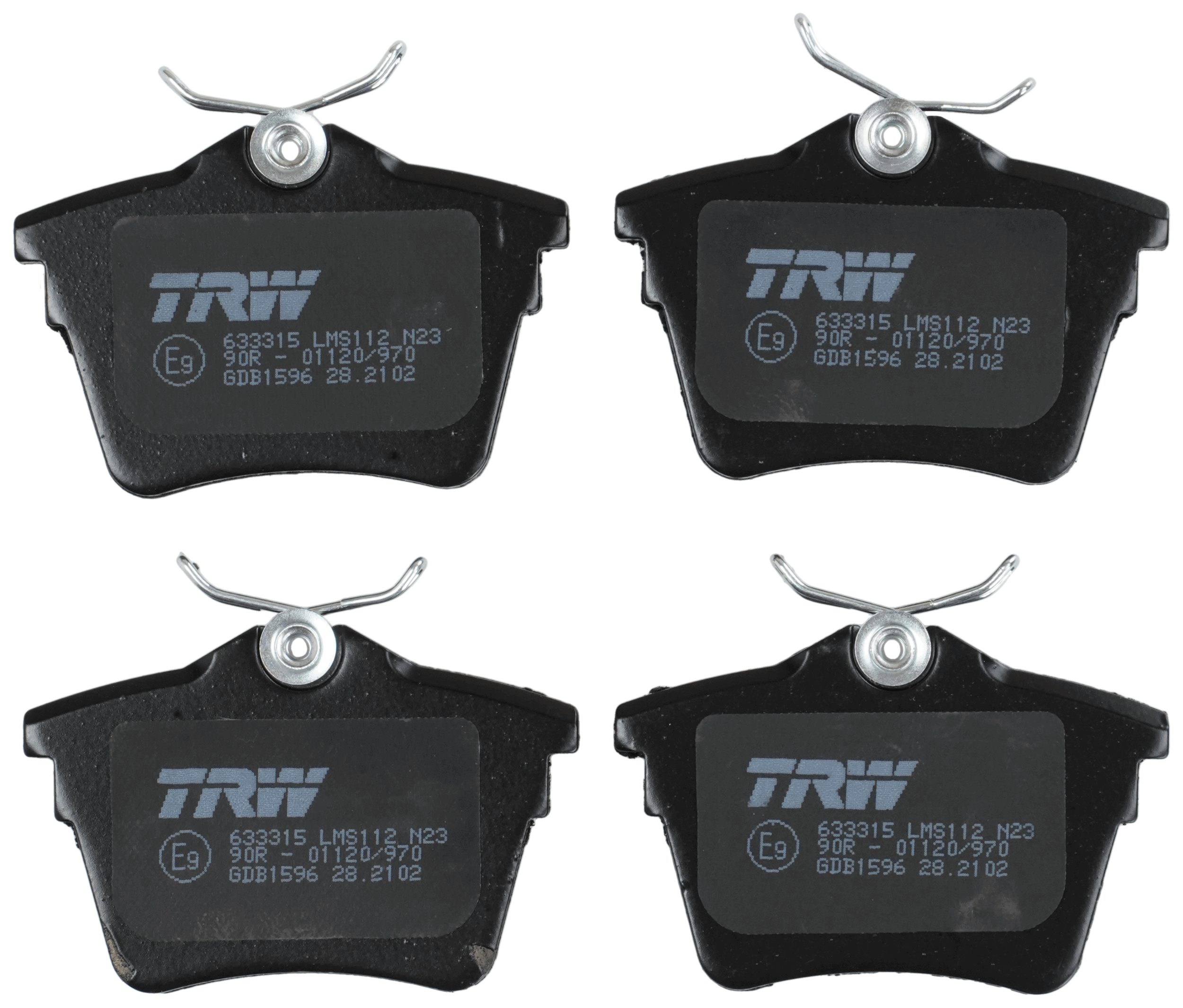 TRW 170163 GDB1596 - Fékbetét