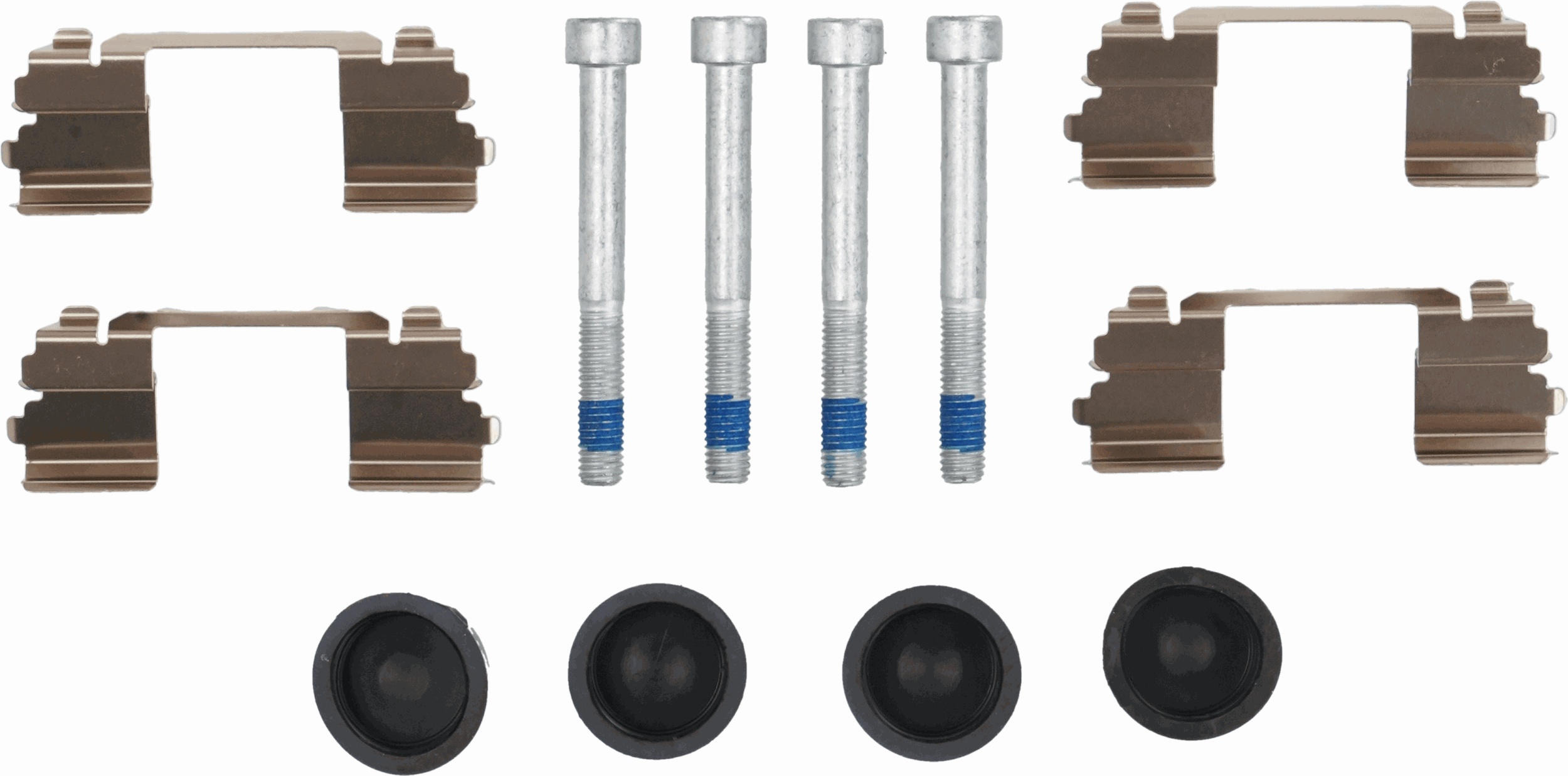 KROTTENDORF KRO1698 Fékbetét készlet, tárcsafék