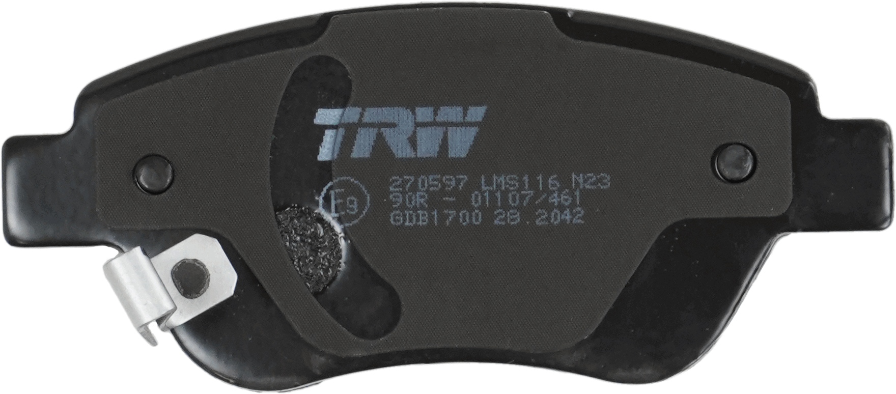 KROTTENDORF KRO1700 Fékbetét készlet, tárcsafék